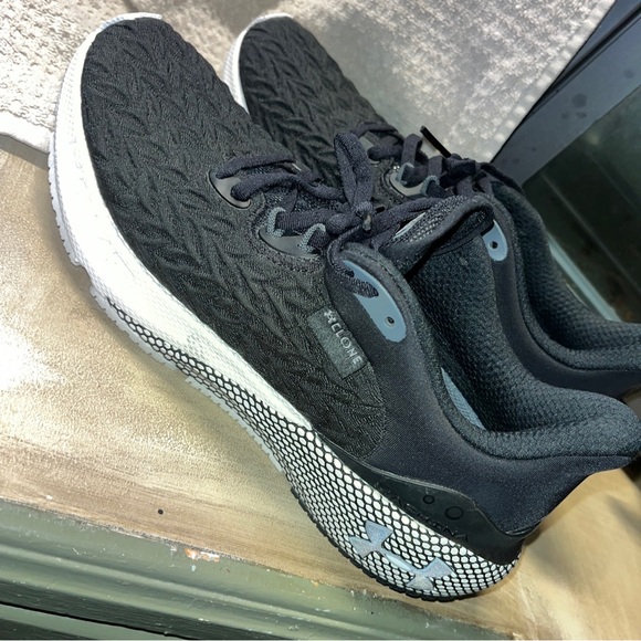Under Armour Other - Under Armour HOVR Machina 3 Clone UA Black White Men Road Running 3026729-003